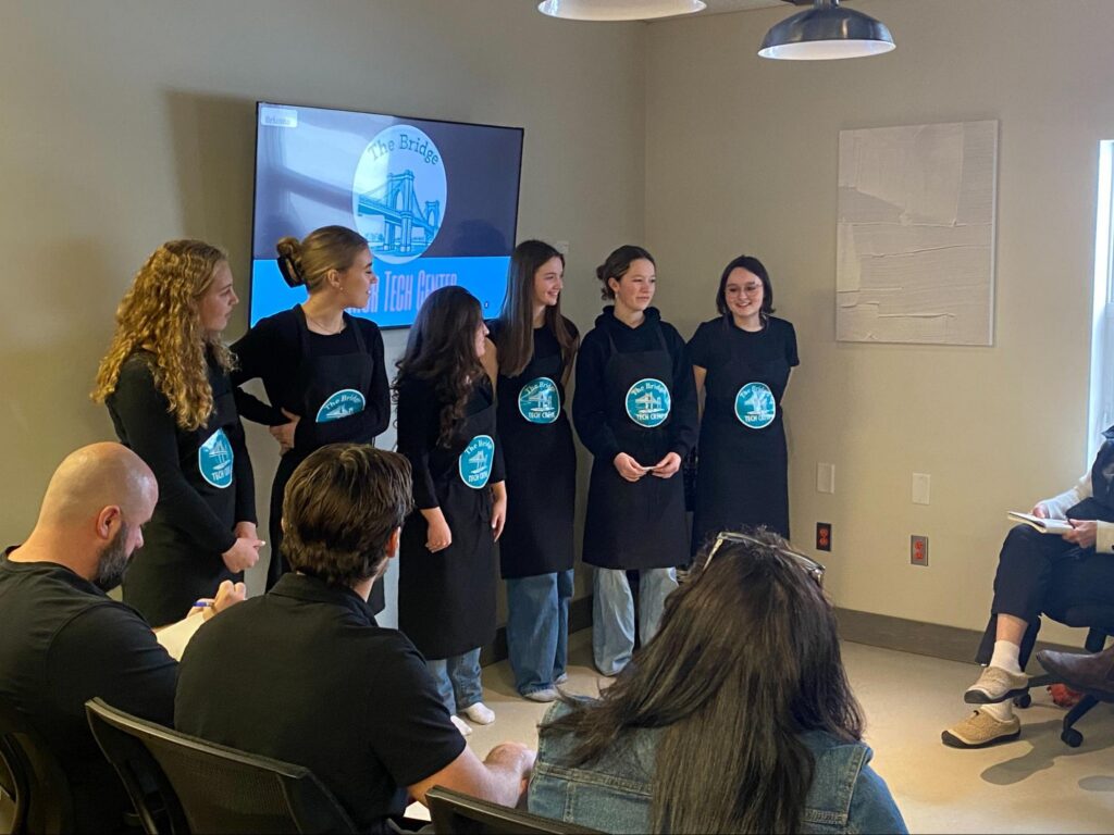 Huntsville High School students take part in Shark Tank-style pitch event